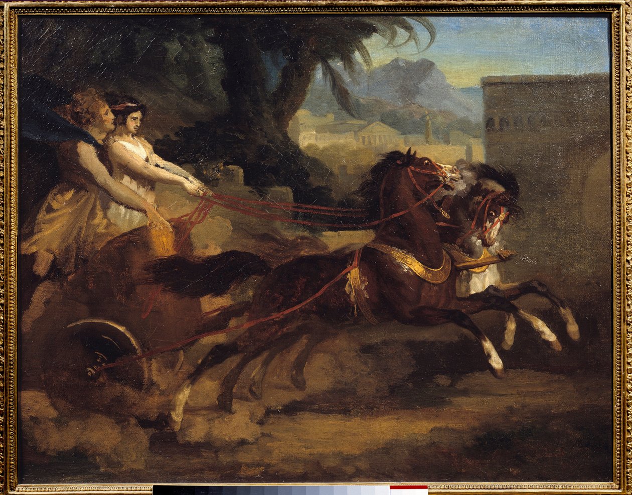 Oude tankrace door Theodore Gericault