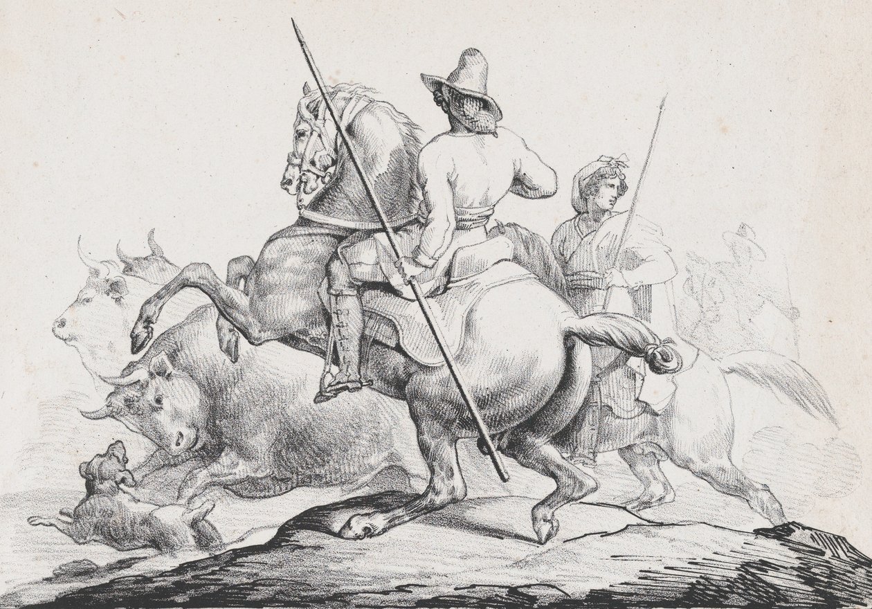 Slagers van Rome door Theodore Gericault