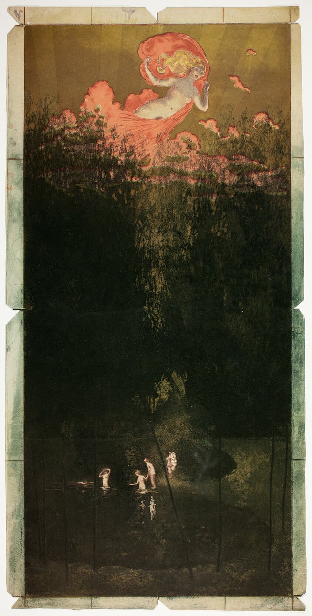 Morgendämmerung door Theodore Roussel