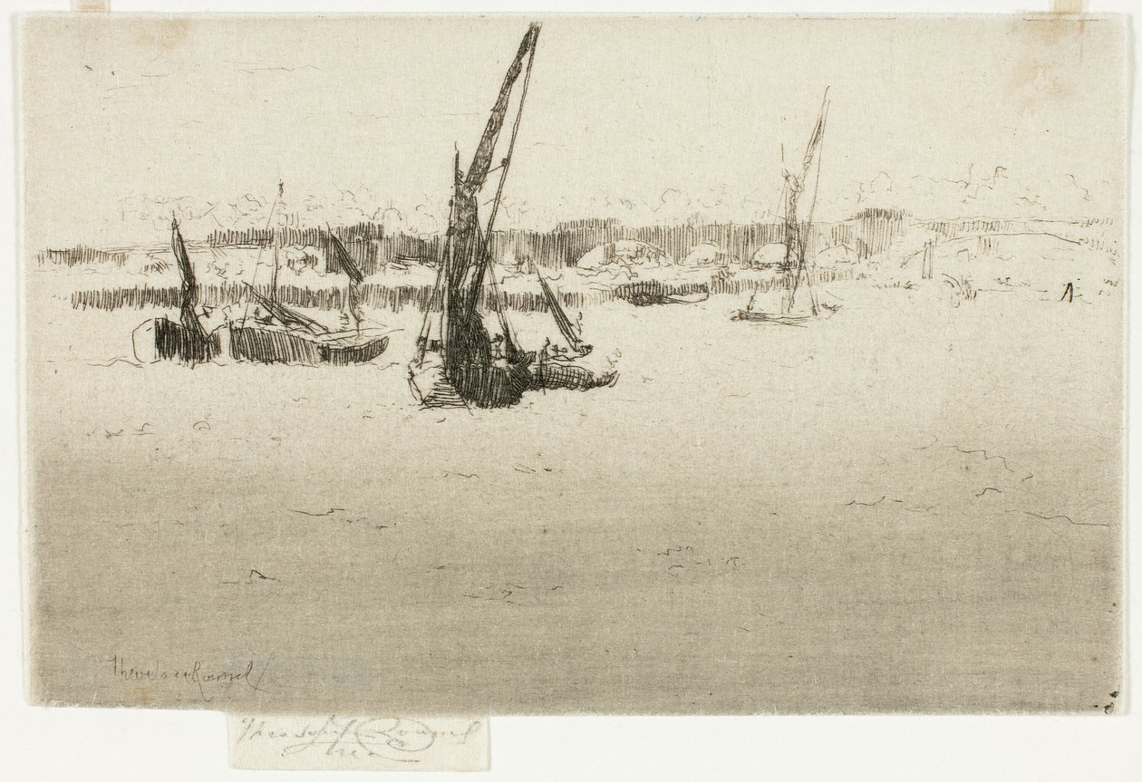 Spoorbrug, Chelsea door Theodore Roussel