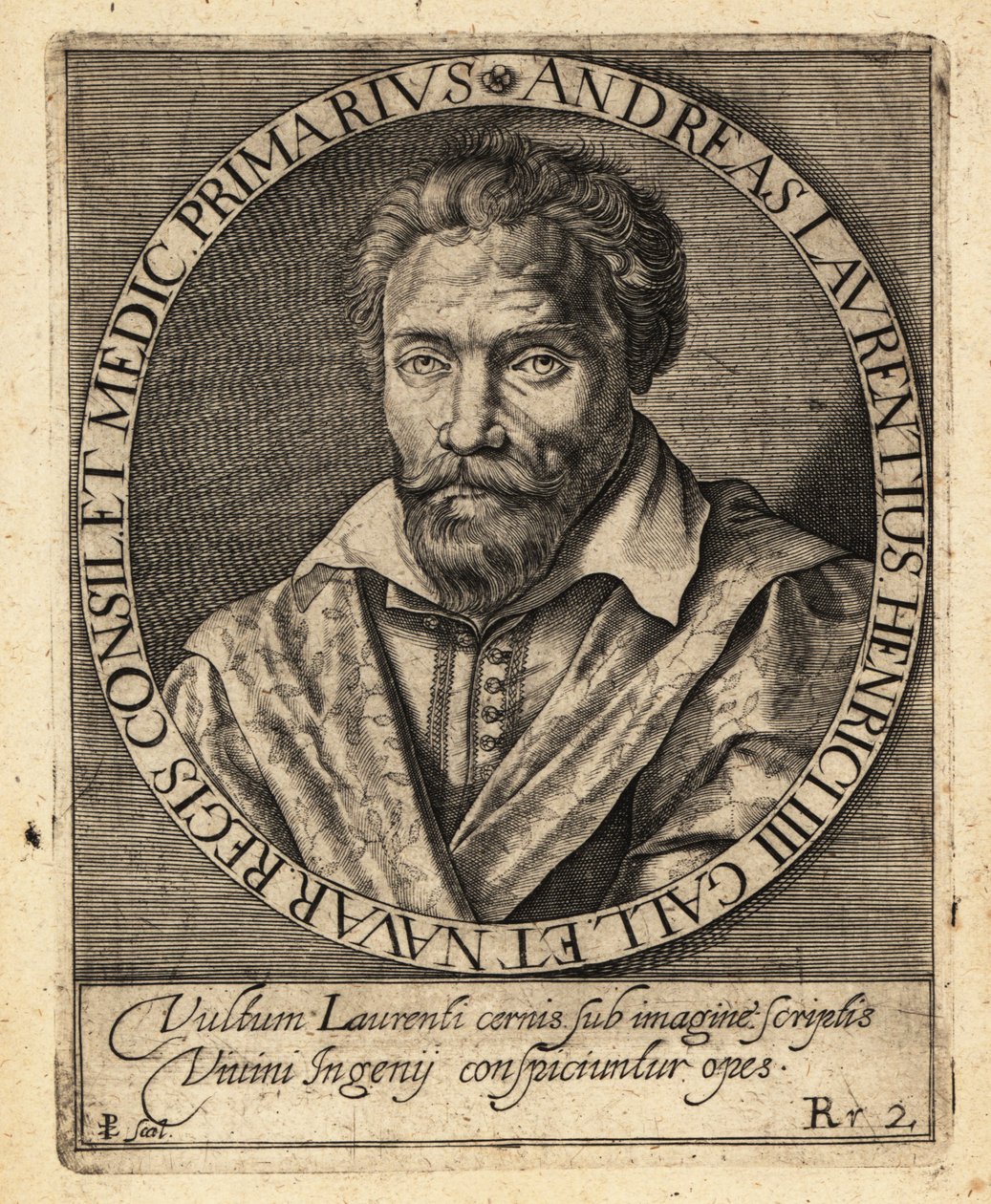 Andre du Laurens, Franse arts door Theodore de Bry