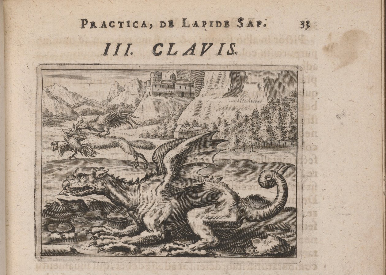 Illustratie voor Tripvs avrevs, hoc est, Tres tractatvs chymici selectissimi.., 1618 door Theodore de Bry
