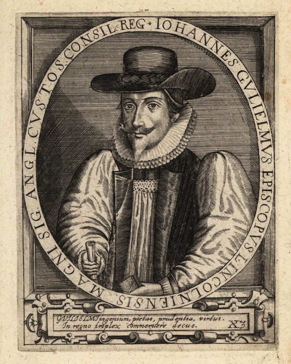 John Williams, Aartsbisschop van York door Theodore de Bry