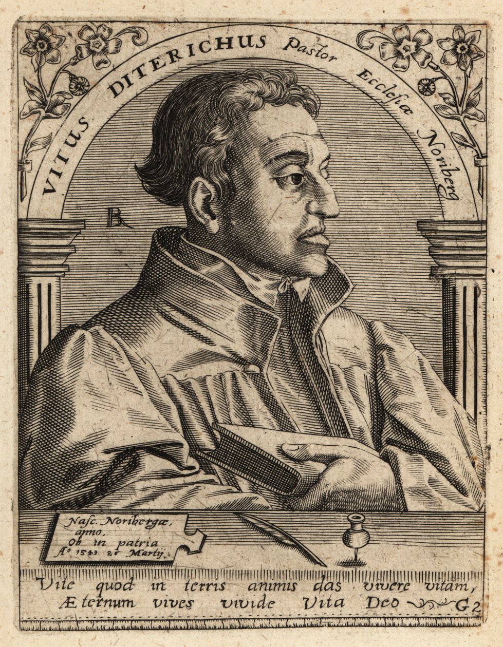 Veit Dietrich door Theodore de Bry