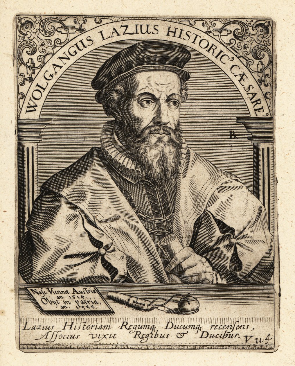 Wolfgang Laz door Theodore de Bry