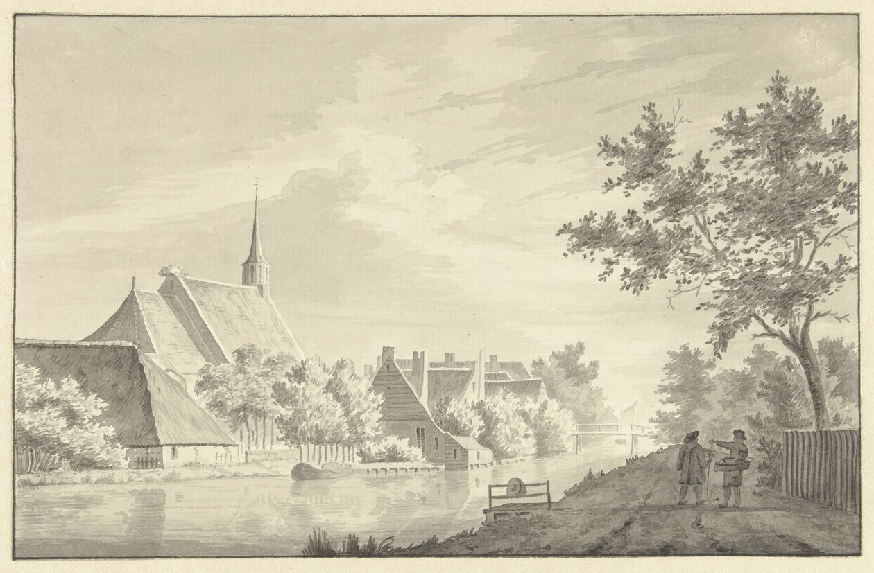 Het dorp Molenaarsgraaf door Theodorus Cornelis Schutter