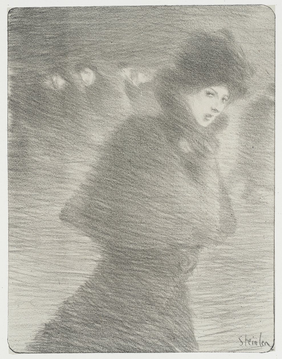 Liederen van vrouwen door Théophile Alexandre Steinlen
