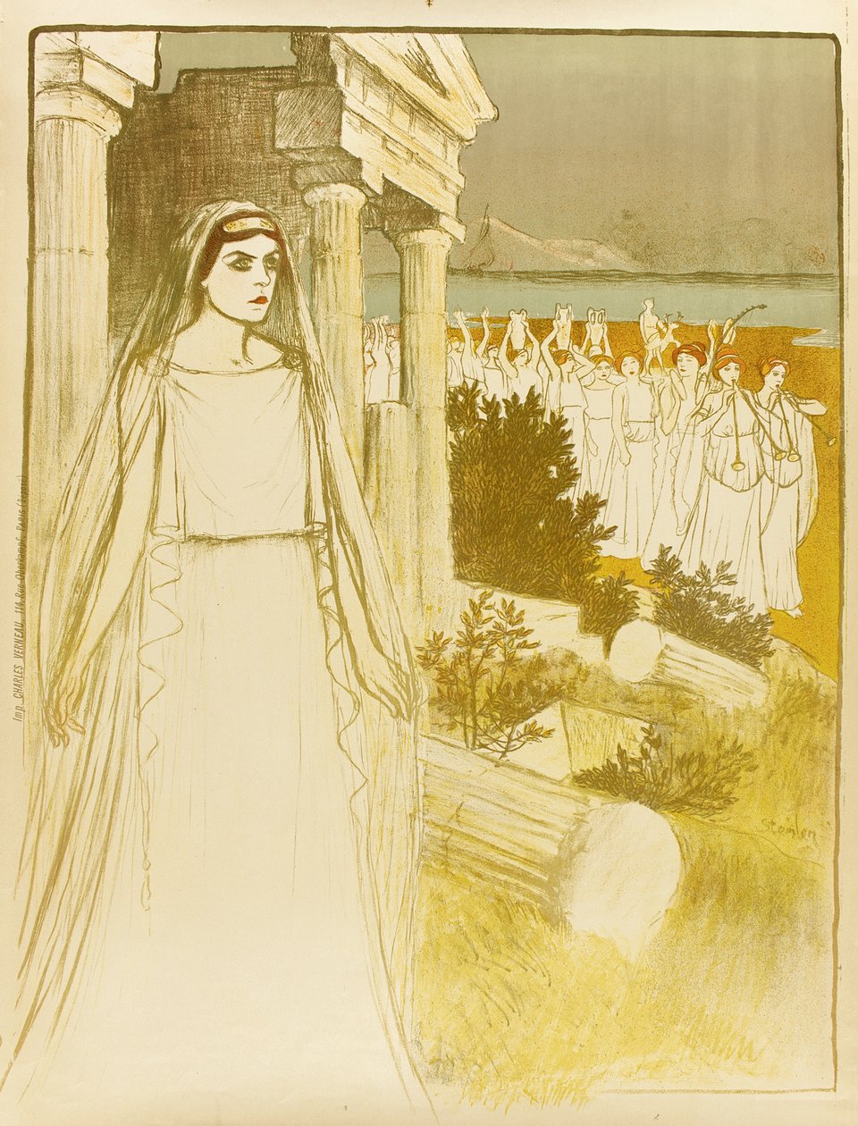 Hellé. Opera in vier bedrijven door Théophile Alexandre Steinlen