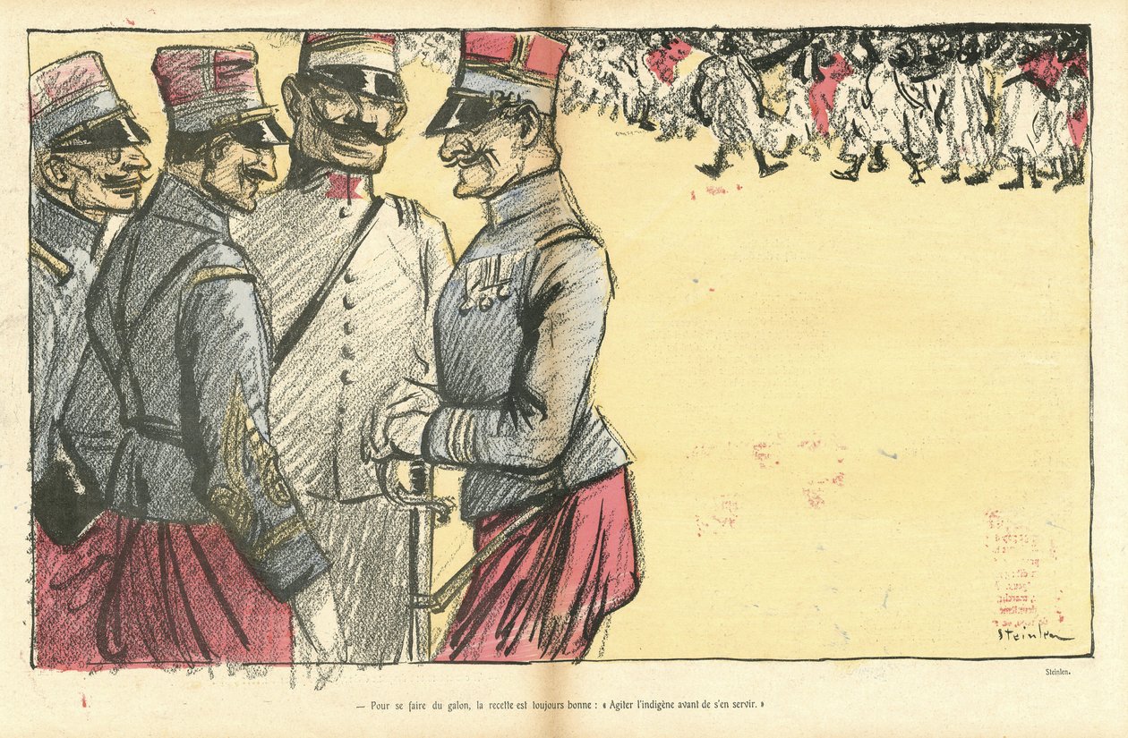 Illustratie door Steinlen (1859-1923) in De Wilde Eend door Théophile Alexandre Steinlen