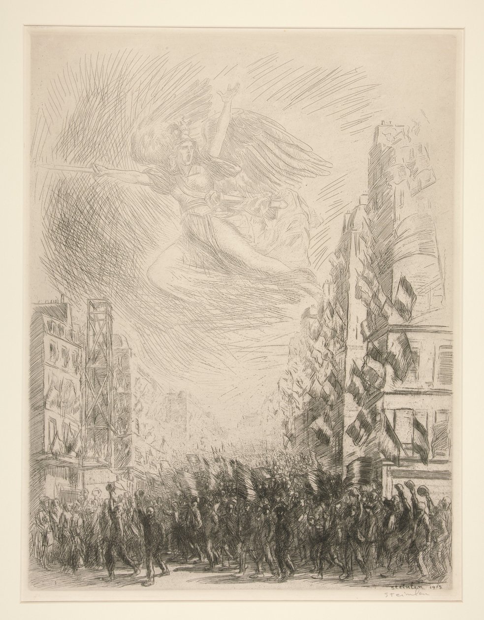 La Marseillaise door Théophile Alexandre Steinlen