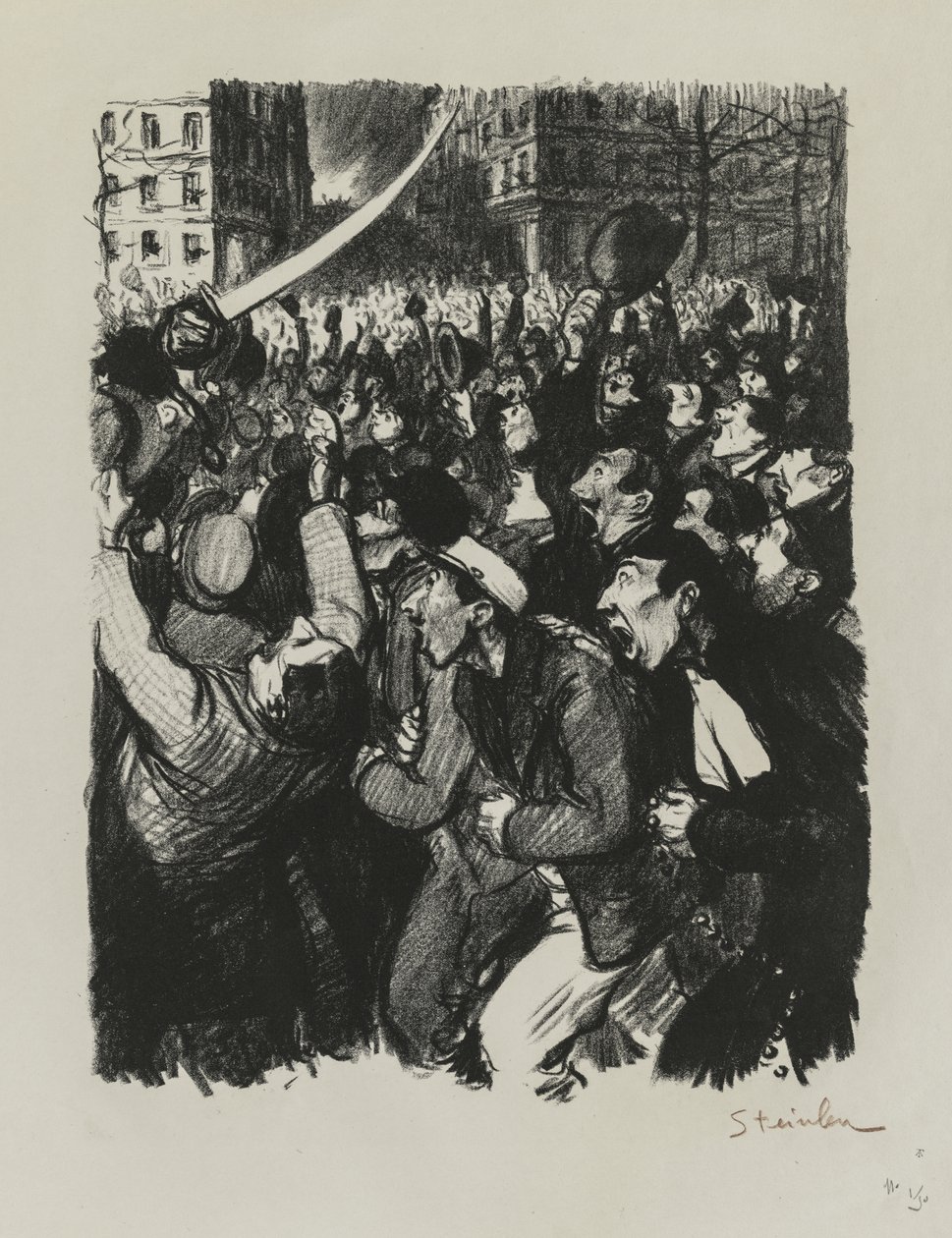 De schapen van Boisdeffre door Théophile Alexandre Steinlen