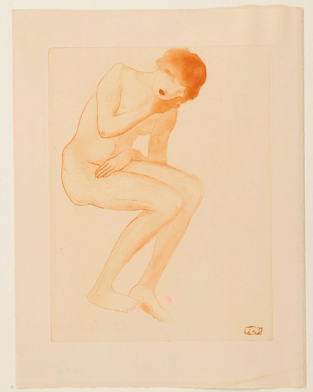 Überraschung door Théophile Alexandre Steinlen