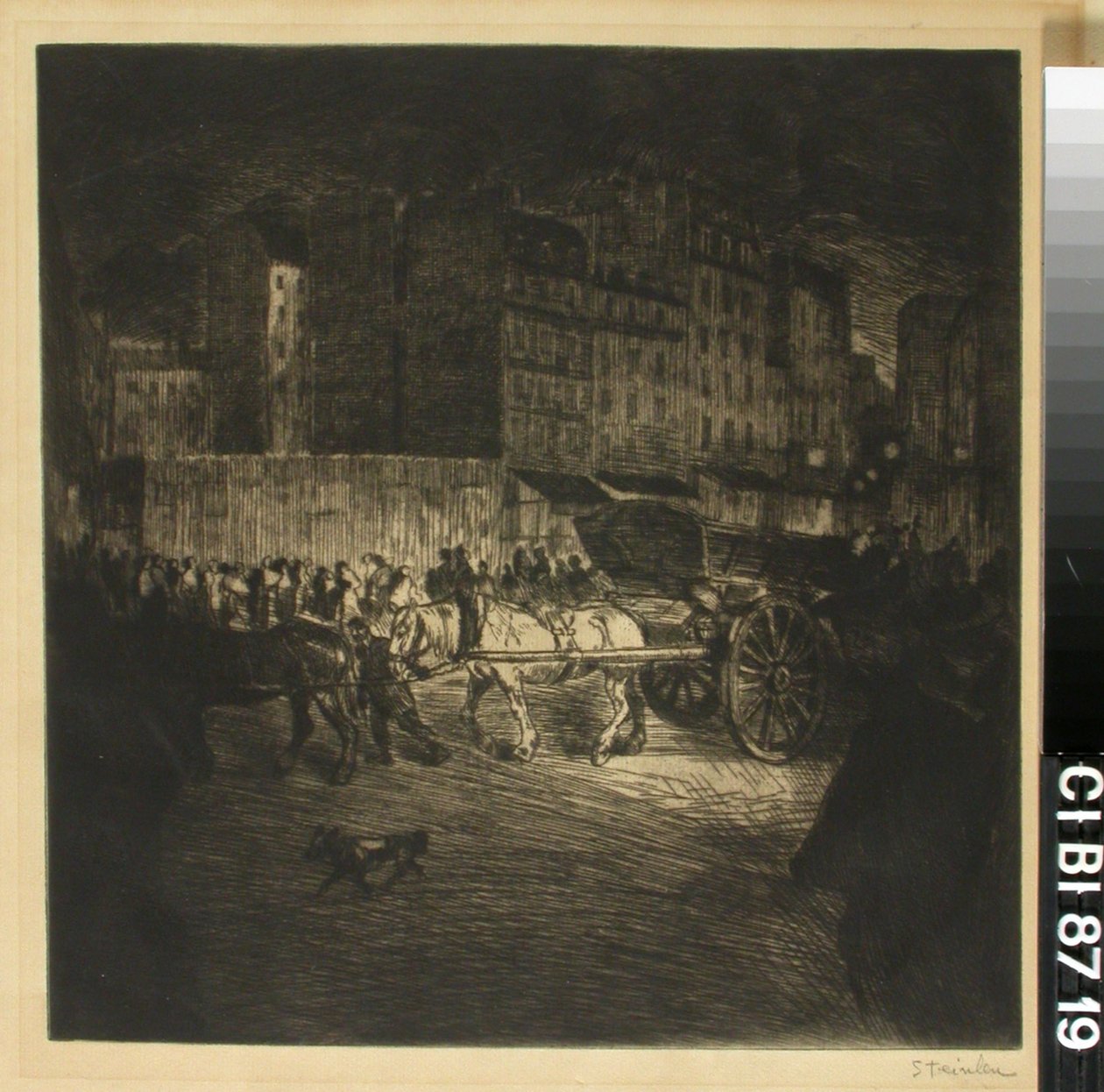 Zonder titel door Théophile Alexandre Steinlen
