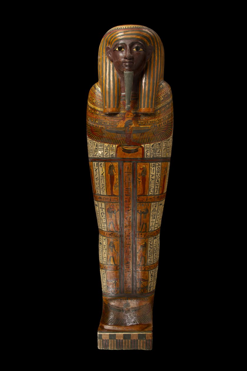 Djeddjehutefankh mummie door Third Intermediate Period Egyptian