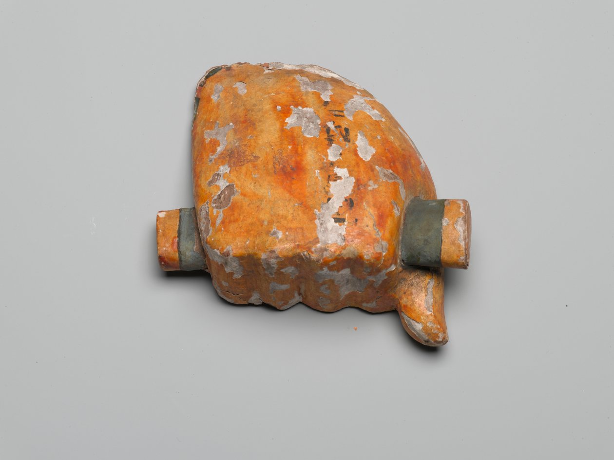 Rechtervuist met gevouwen doek door Third Intermediate Period Egyptian