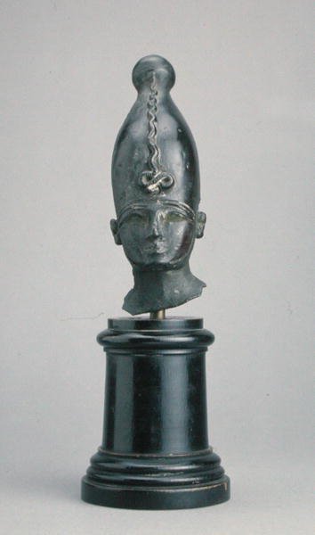 Hoofd van de god Osiris door Third Intermediate Period Egyptian