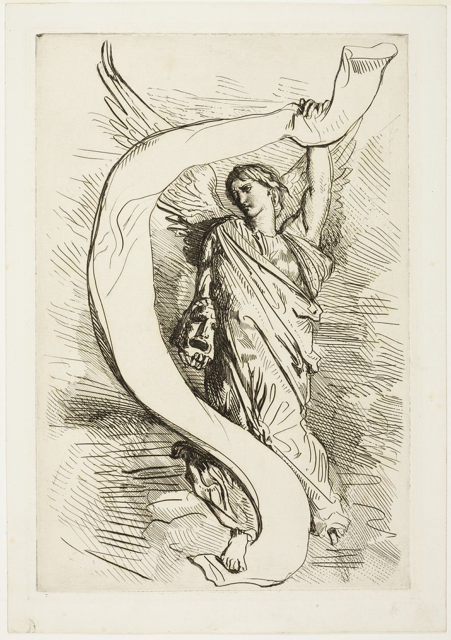 Frontispice, uit Othello door Théodore Chassériau