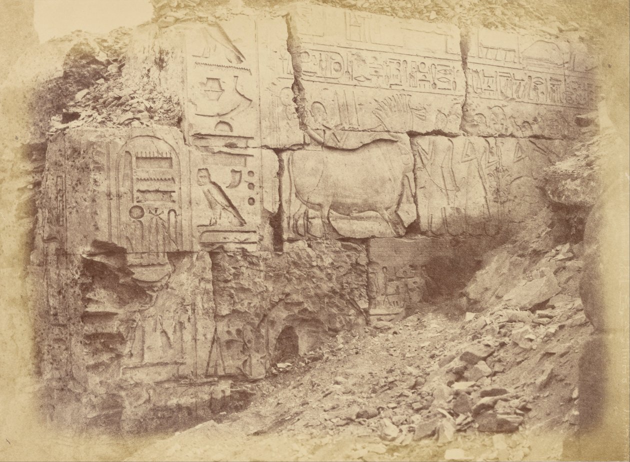 (Hiërogliefeninscripties) door Théodule Devéria