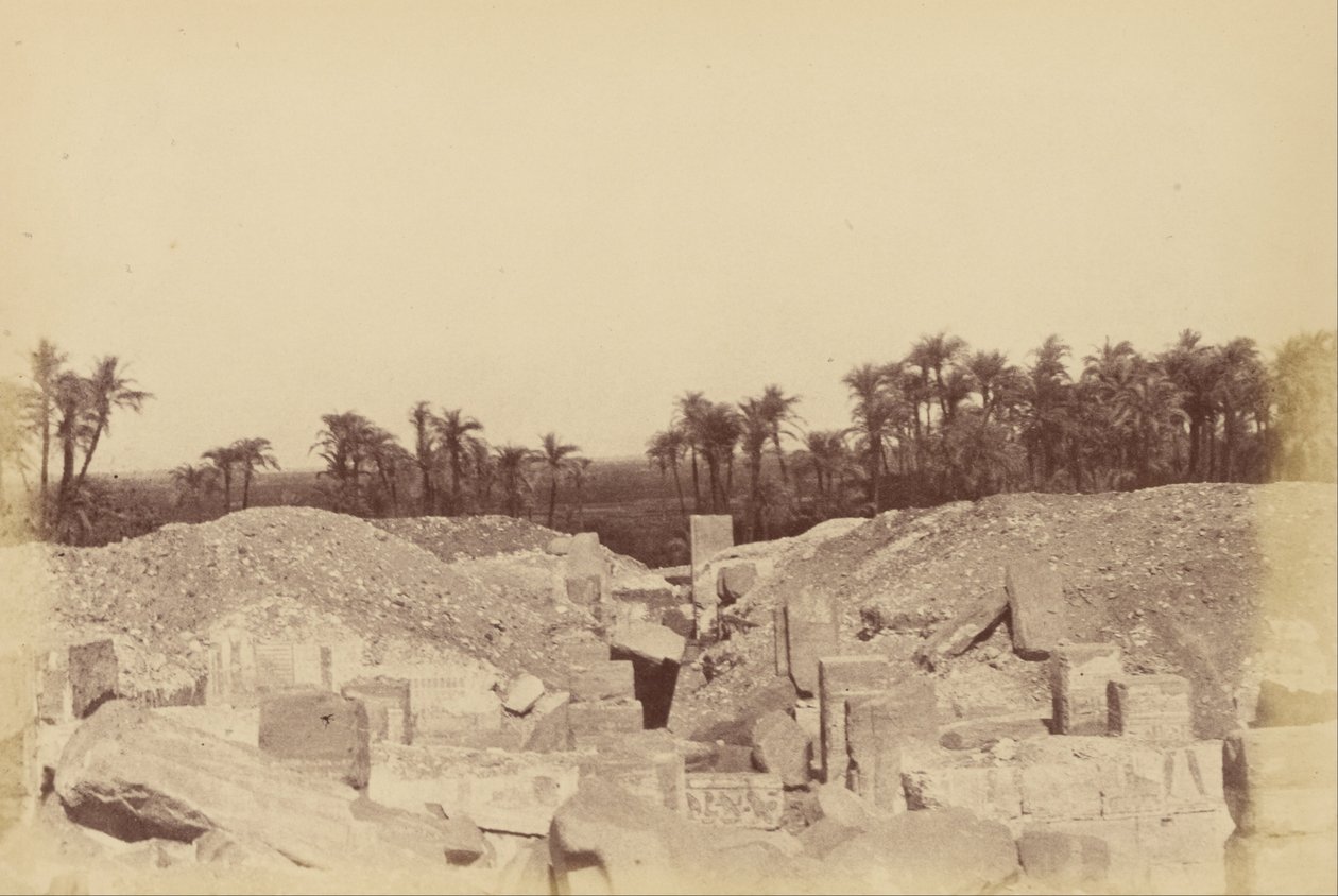 Abydos, Kleine Tempel door Théodule Devéria
