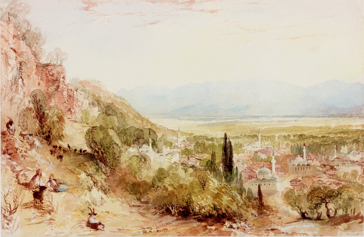Vlakte van Meander, Klein-Azië door Thomas Allom