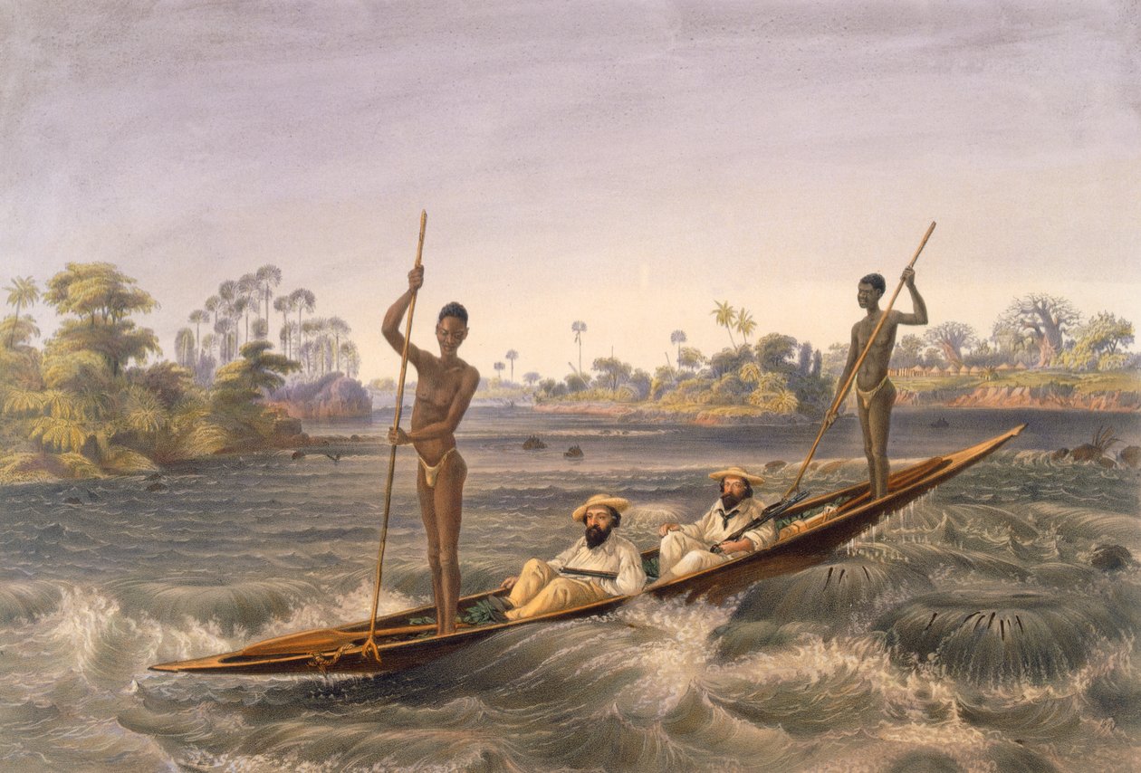 Zanjueelah, de schipper van de stroomversnellingen, uit 