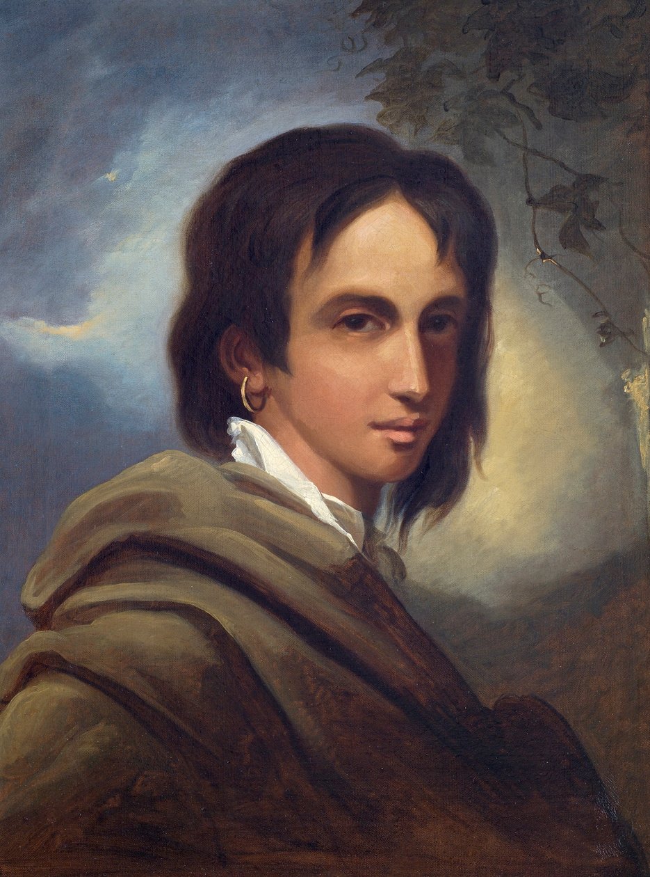 Een Fantasiehoofd, genaamd Prinses Caraboo van Javasu, ca. 1817 door Thomas Barker of Bath