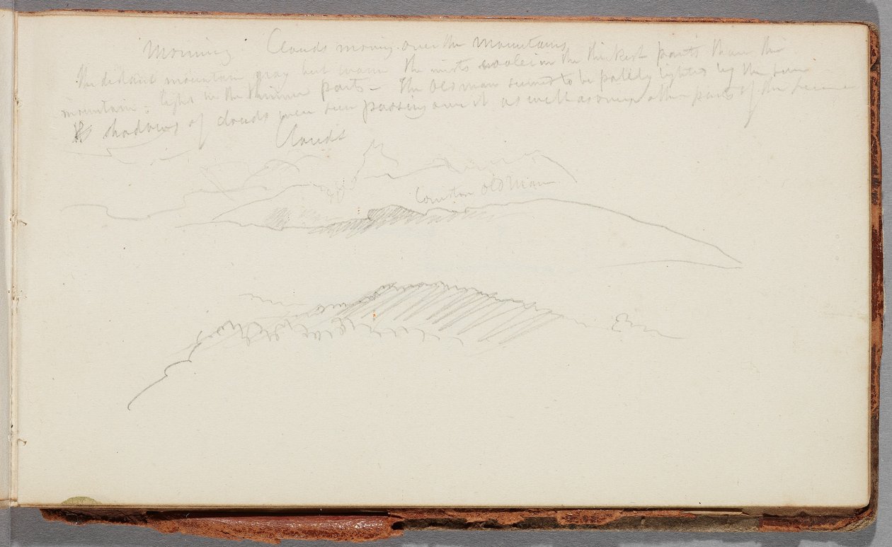 Kleurnotities na Turners Ulysses Deriding Polyphemus door Thomas Cole