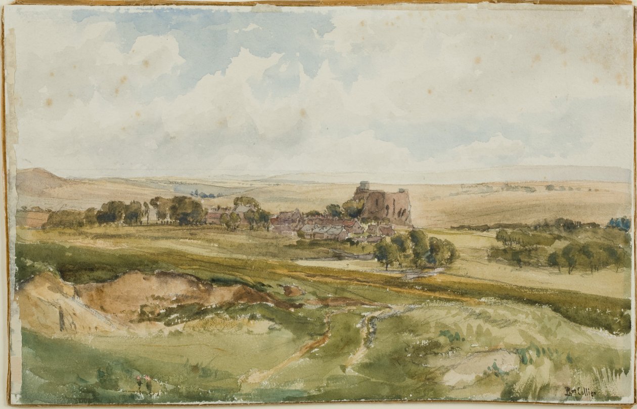 Bowes Kasteel, Yorkshire door Thomas Collier