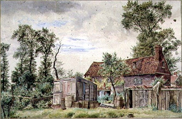 Oude Gebouwen, Zuid-Kensington door Thomas Collier