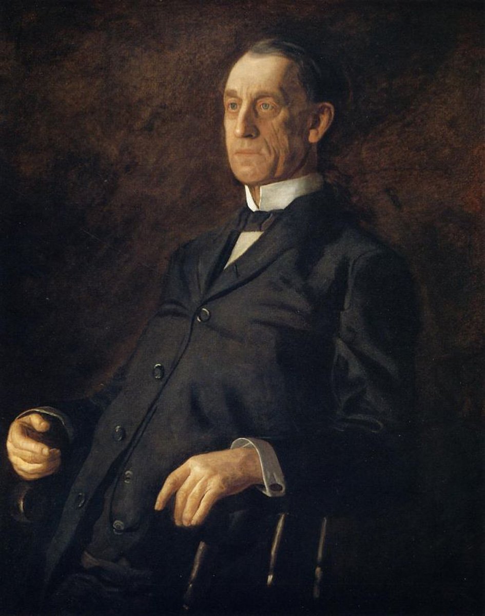 Portret van Ashbury Wright Lee door Thomas Eakins