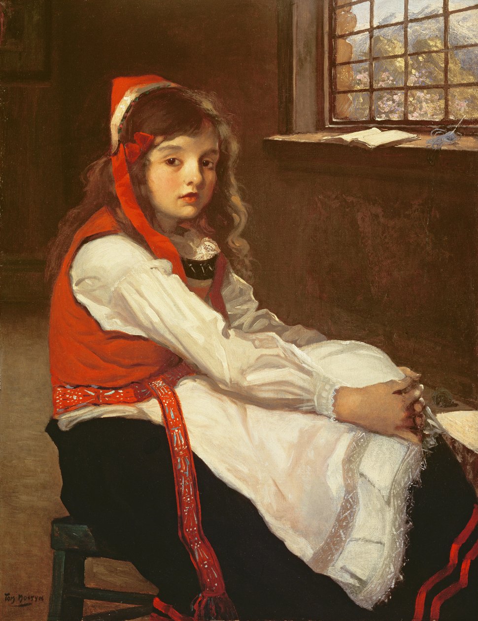 Een kleine Noor door Thomas Edwin Mostyn