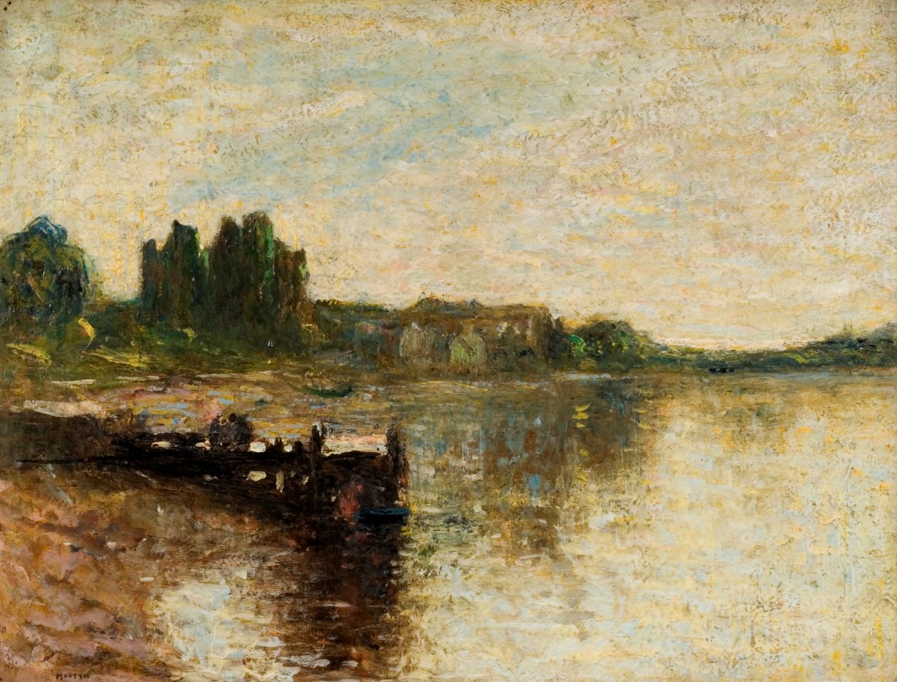 Kirkcudbright Kasteel door Thomas Edwin Mostyn