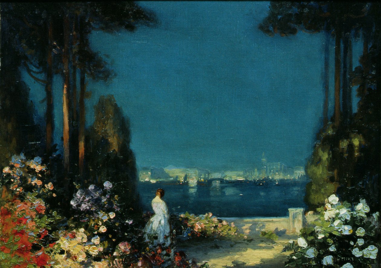 Uitzicht op Venetië door Thomas Edwin Mostyn