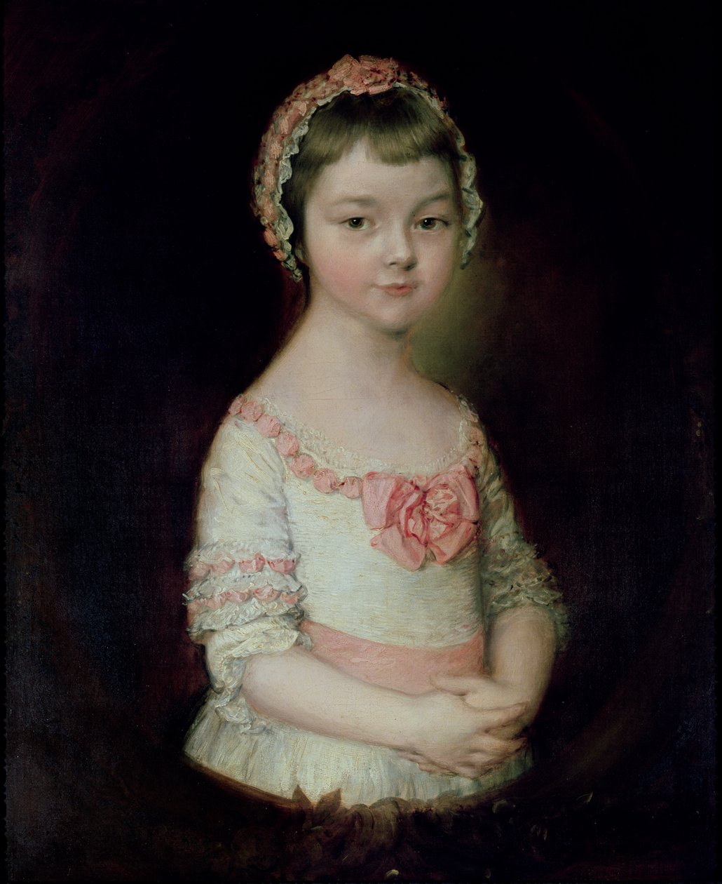 Georgiana Spencer, later hertogin van Devonshire door Thomas Gainsborough