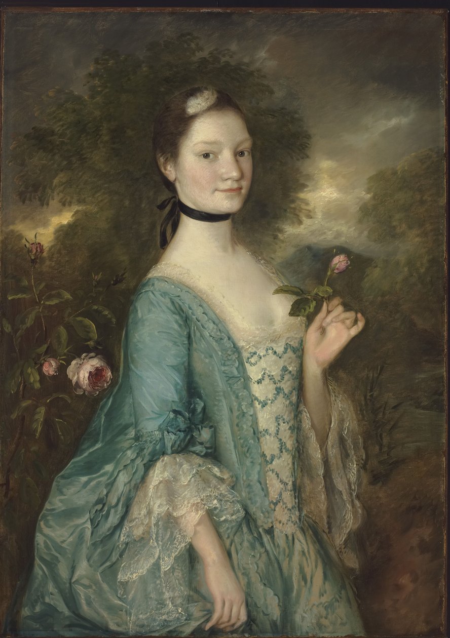 Portret van Sarah, Lady Innes door Thomas Gainsborough