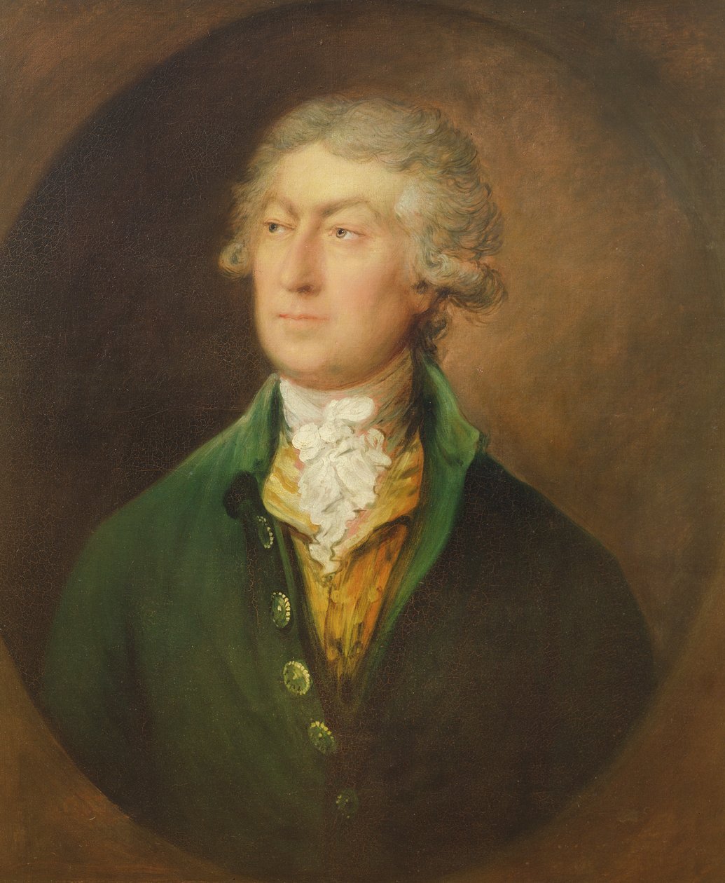 Zelfportret, ca. 1786 door Thomas Gainsborough