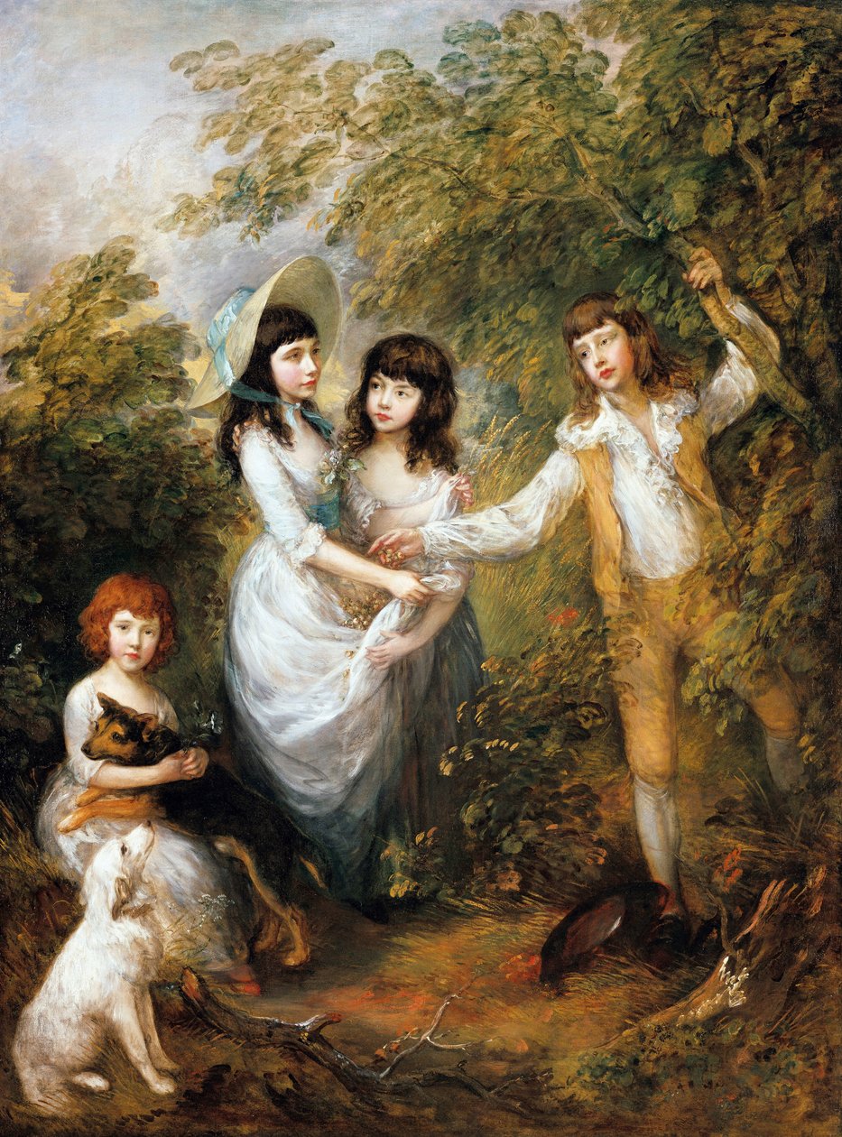 De kinderen Marsham door Thomas Gainsborough