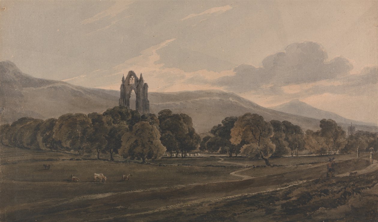 Guisborough Priory door Thomas Girtin