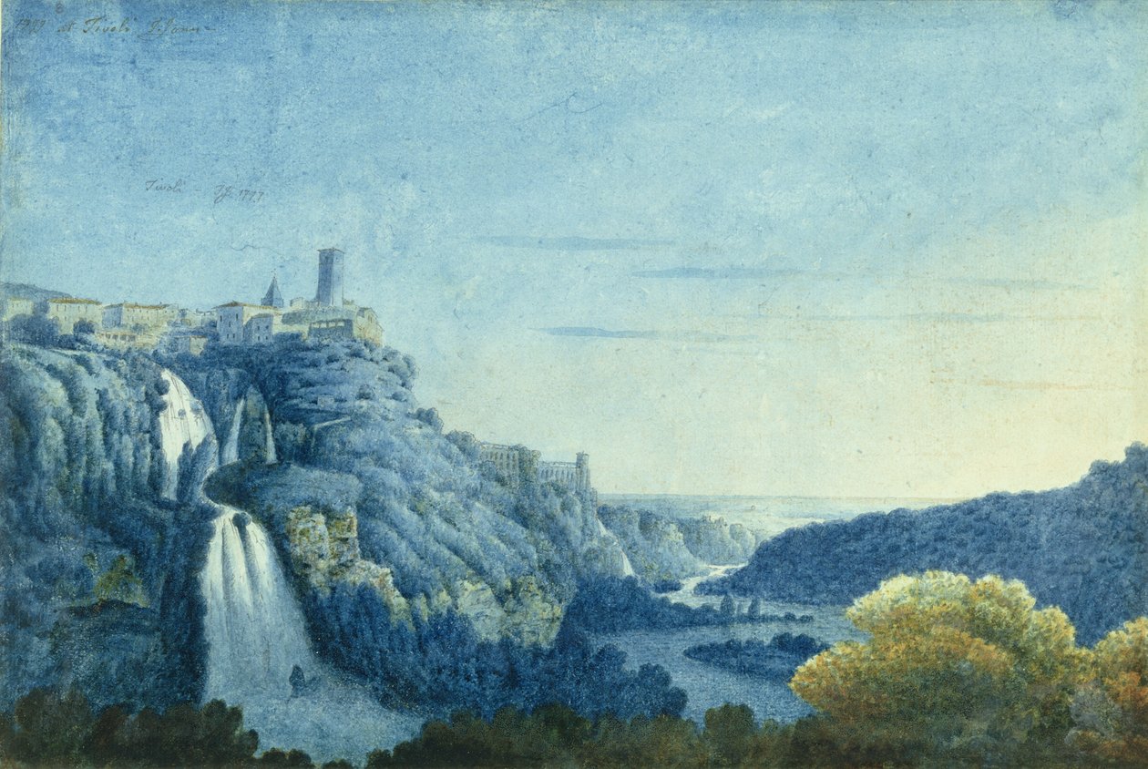 Tivoli, 1777 door Thomas Jones
