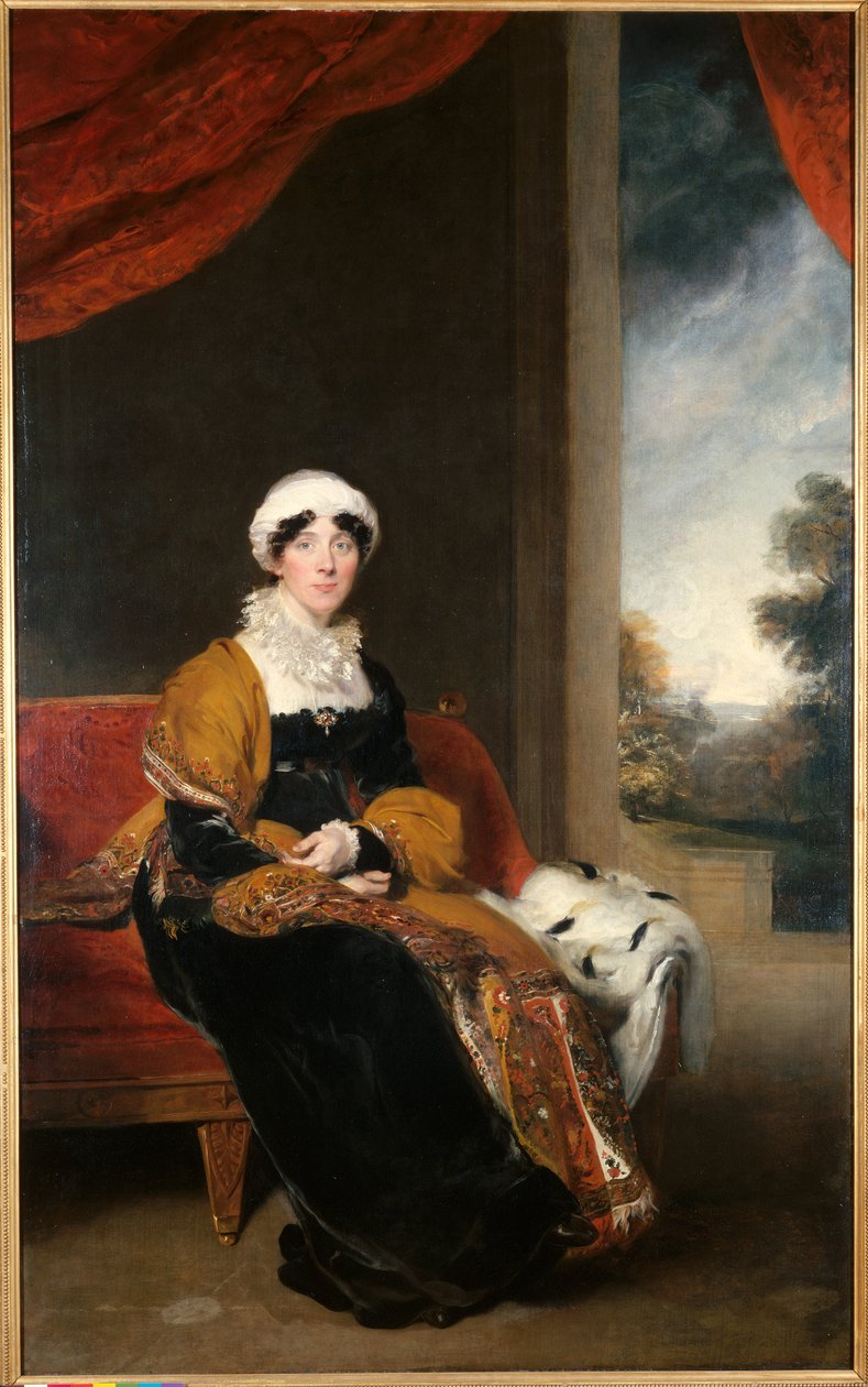 Portret van Eleanor, Lady Wigram door Thomas Lawrence