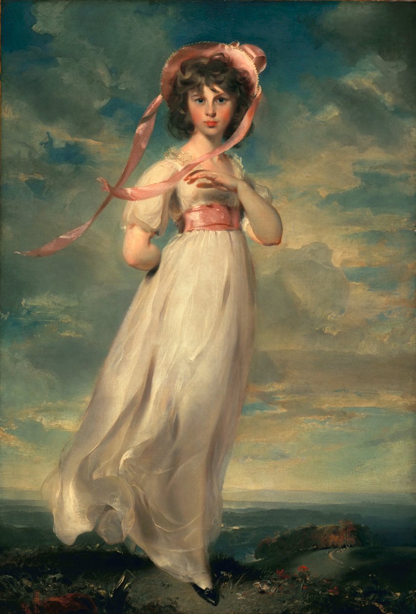 Sarah Goodwin Barrett Moulton: Pinie 1794 door Thomas Lawrence