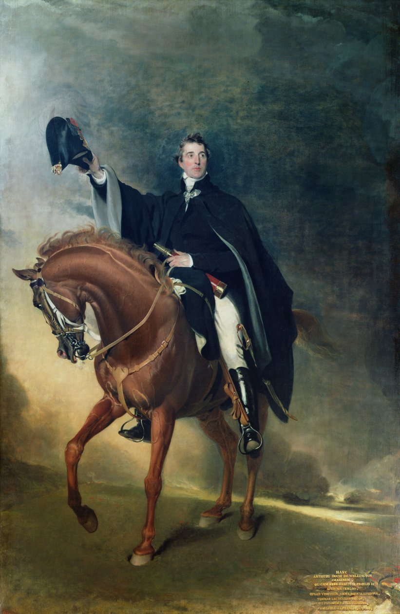 De hertog van Wellington door Thomas Lawrence