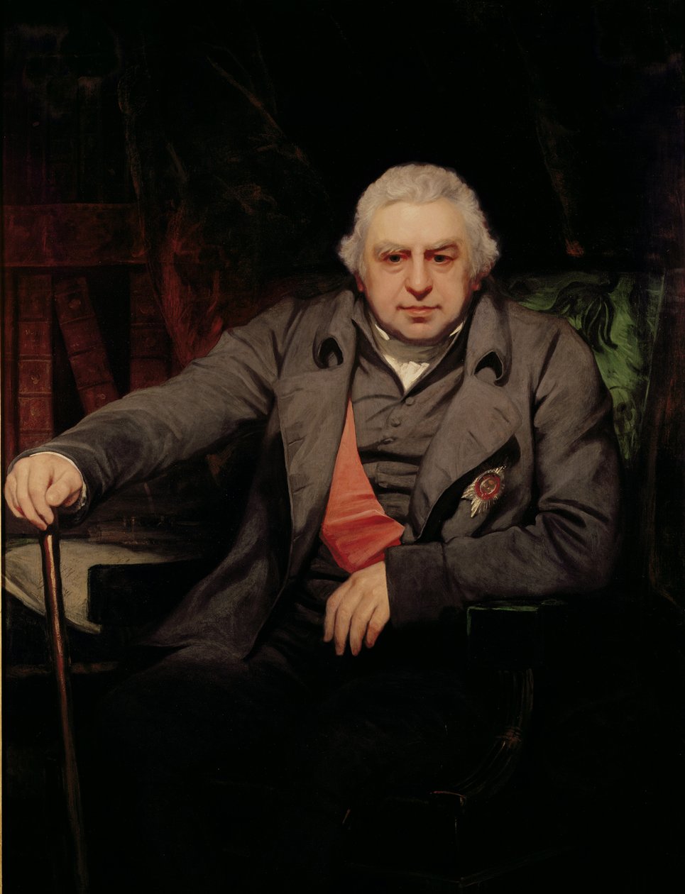 Portret van Sir Joseph Banks, (1743-1820) 1810 door Thomas Phillips