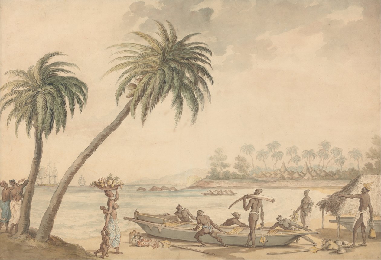 Ivoorkust, West-Afrika door Thomas Rowlandson