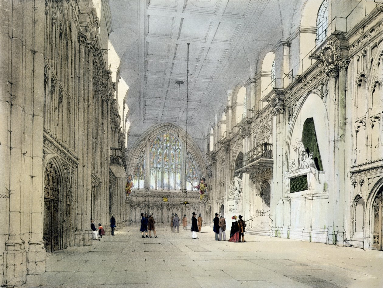 De Guildhall, interieur, uit 