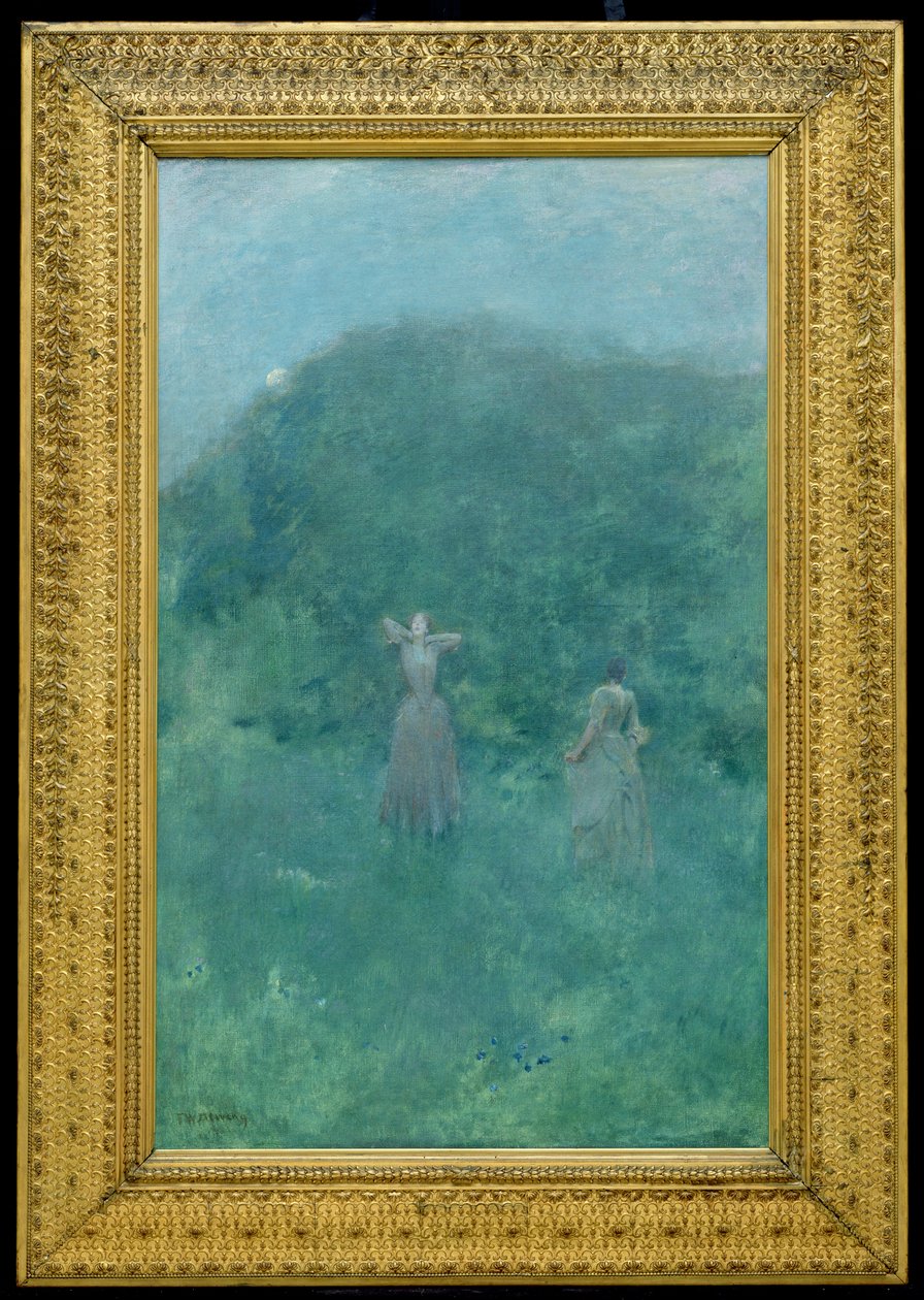 Zomer, 1893 door Thomas Wilmer Dewing