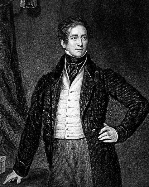 Sir Robert Peel (1788-1850), gegraveerd door J.Cochran (gravure) door Thomas (after) Lawrence