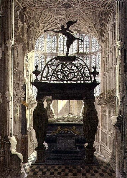 Het Graf van Lewis Stuart, Hertog van Richmond in de Kapel van Henry de Zevende, plaat 36 uit 