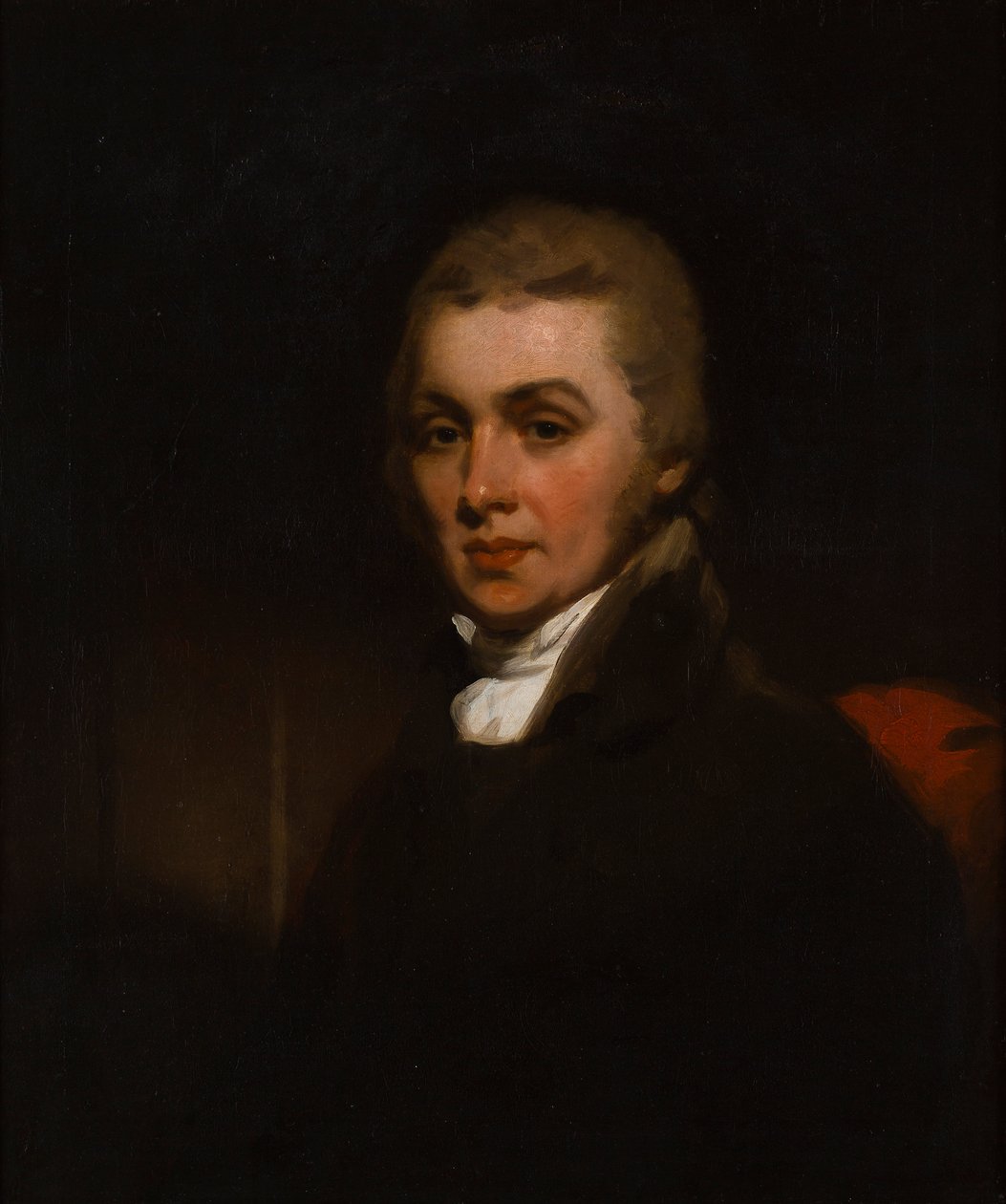 Portret van een heer door Thomas (circle of) Lawrence