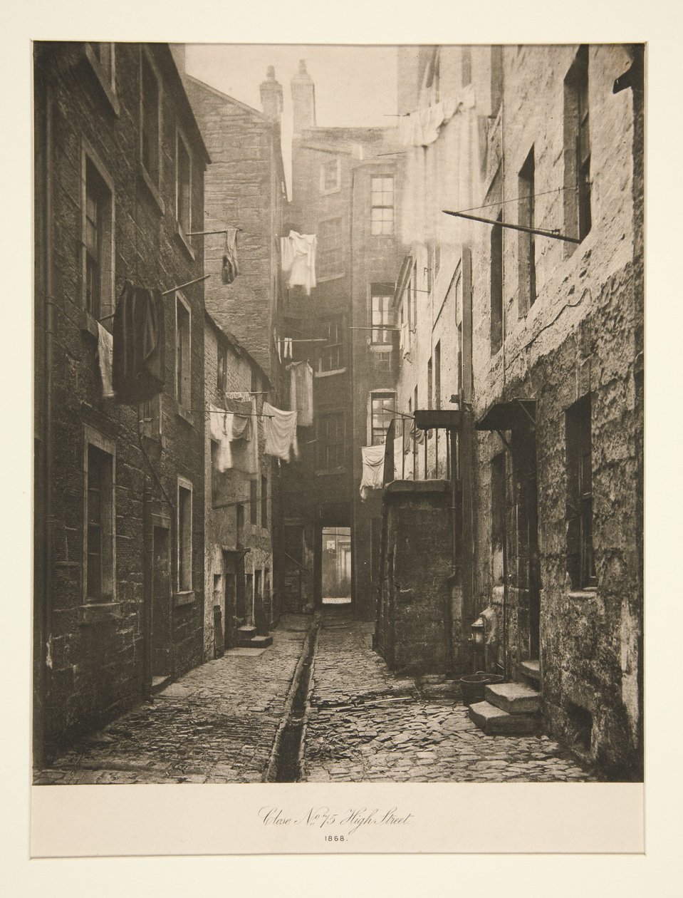 Sluiting nr. 75 – High Street door Thomas Annan